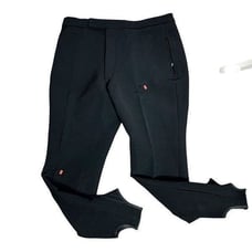Vintage 60s White Stag Stirrup Ski Pants S Black Stretch Thick Made In USA