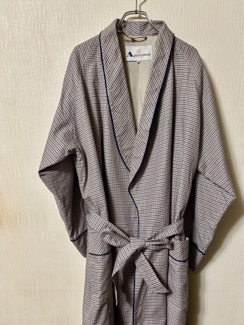 Excellent Condition - Aquascutum Men's Gown, Made in Japan