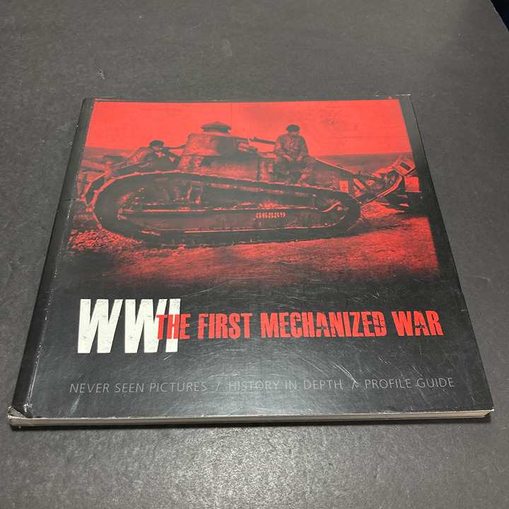 AK Interactive 273 WWI The First Mechanized War Book Tank