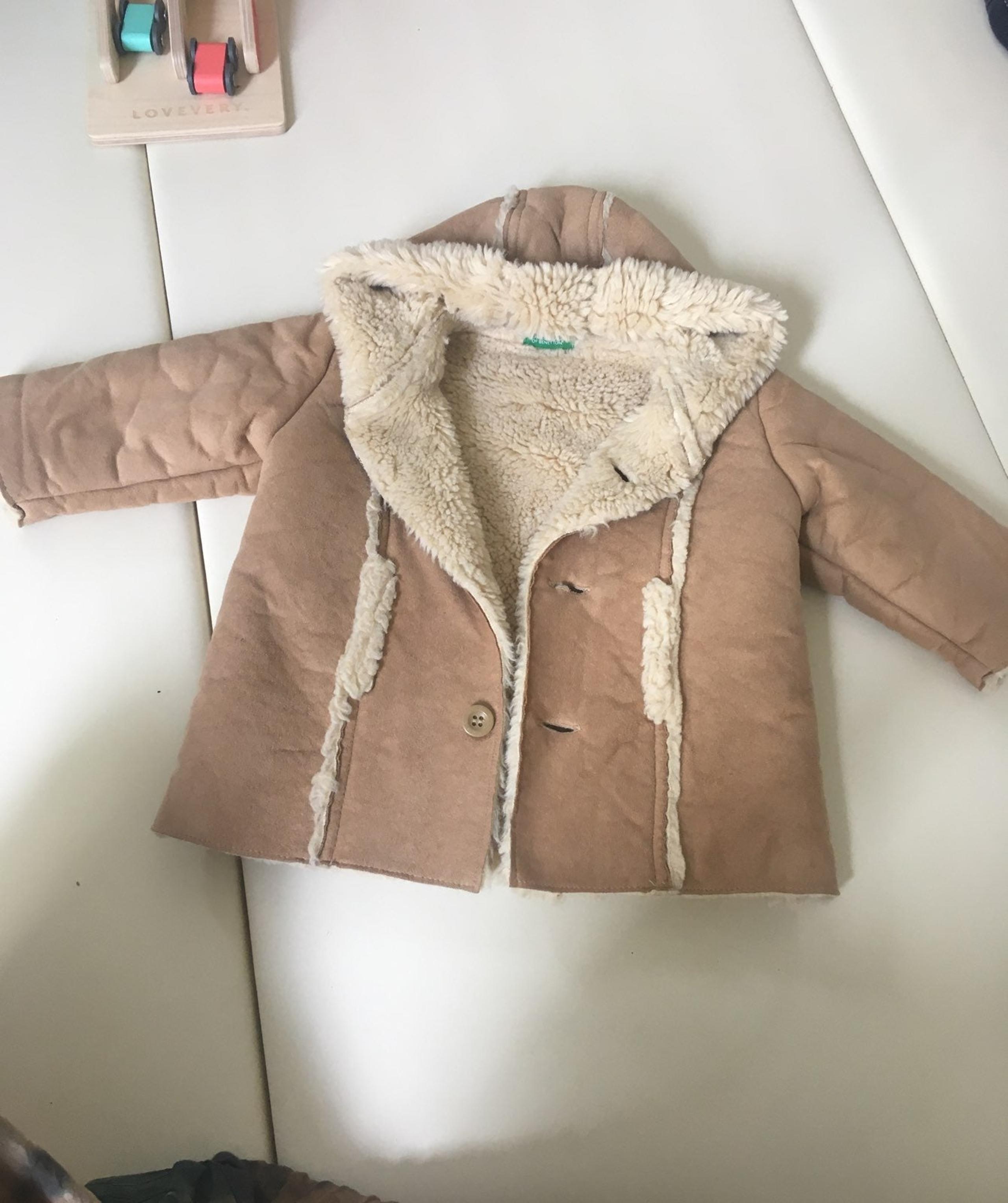 Sherpa lined coat
