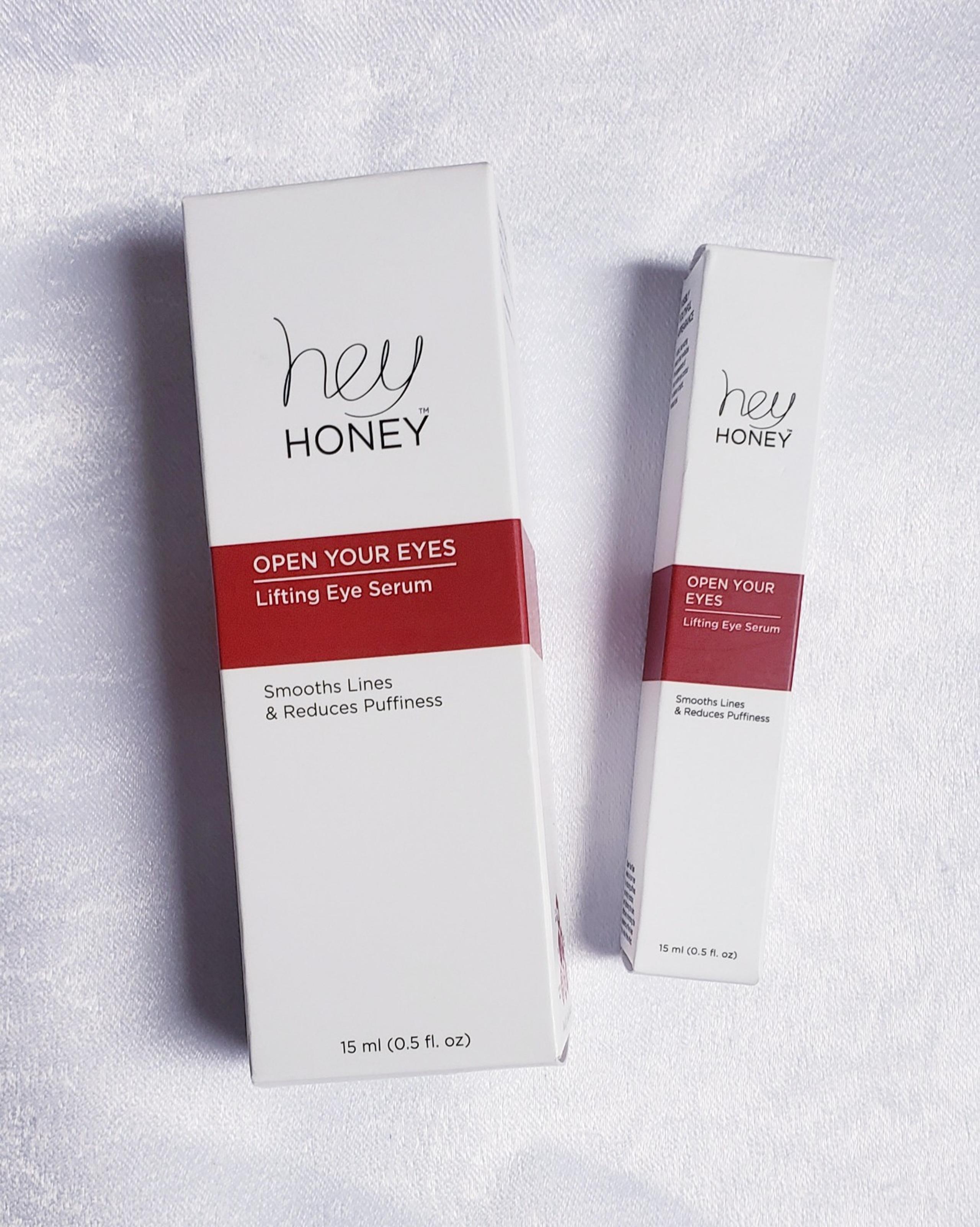2X HEY HONEY OPEN YOUR EYES LIFTING EYE SERUM