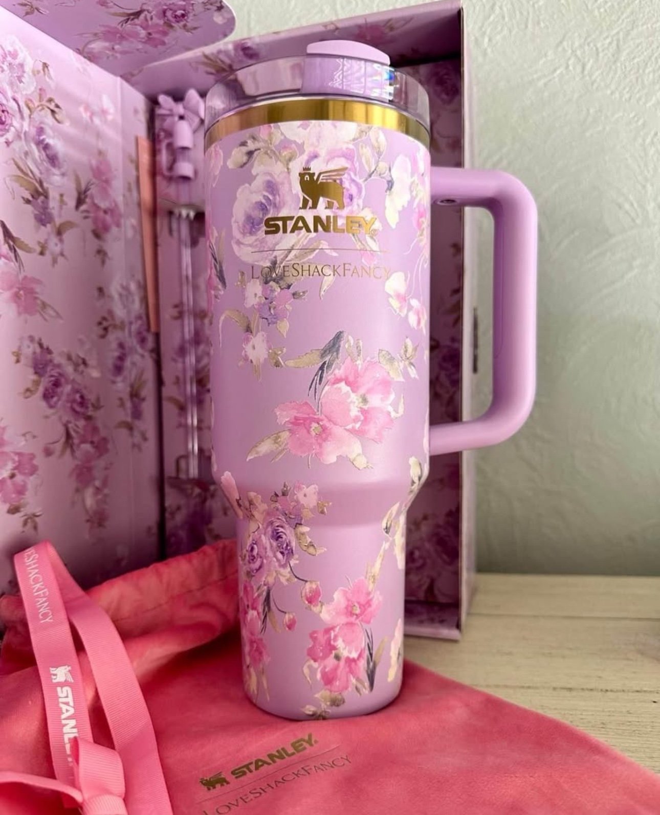 Stanley Quencher Love Shack Fancy 40ounce Tumbler