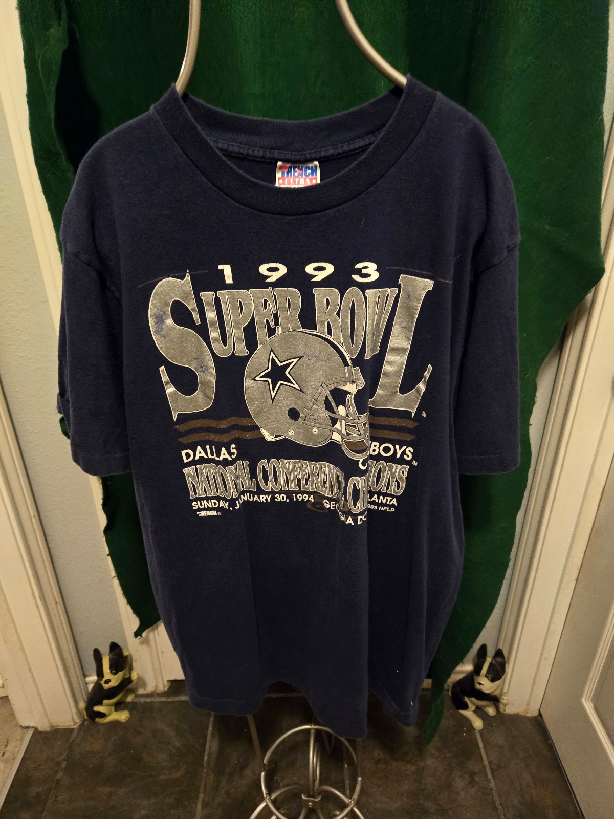 Vintage Dallas Cowboys “1993 Super Bowl” Distressed Single Stitch T-shirt