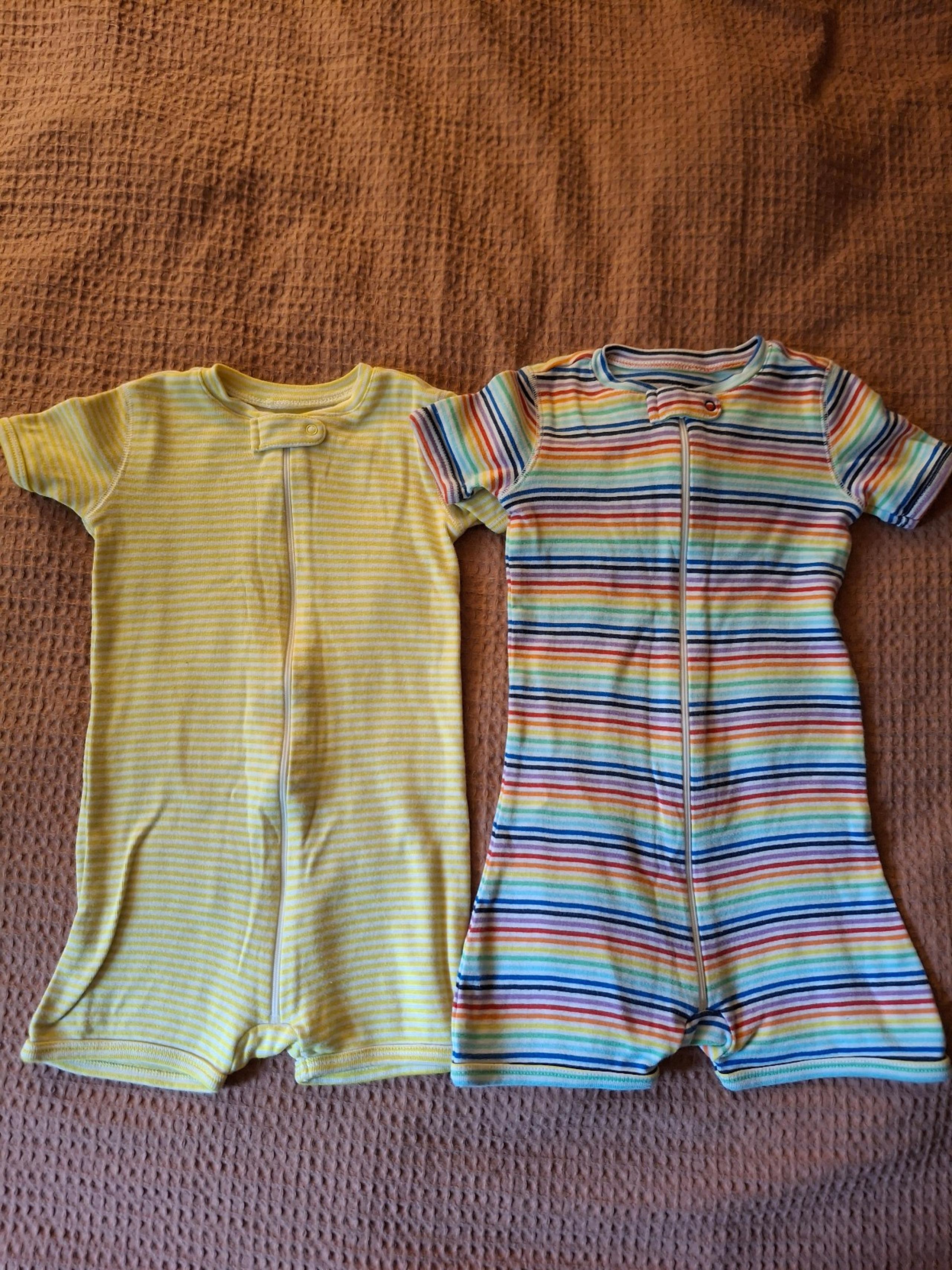 Primary zip shortie pajamas 18-24 mos