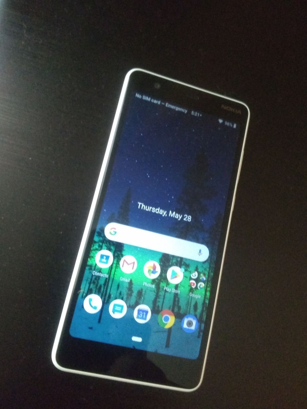 Nokia 3.1 smartphone w/2gb card