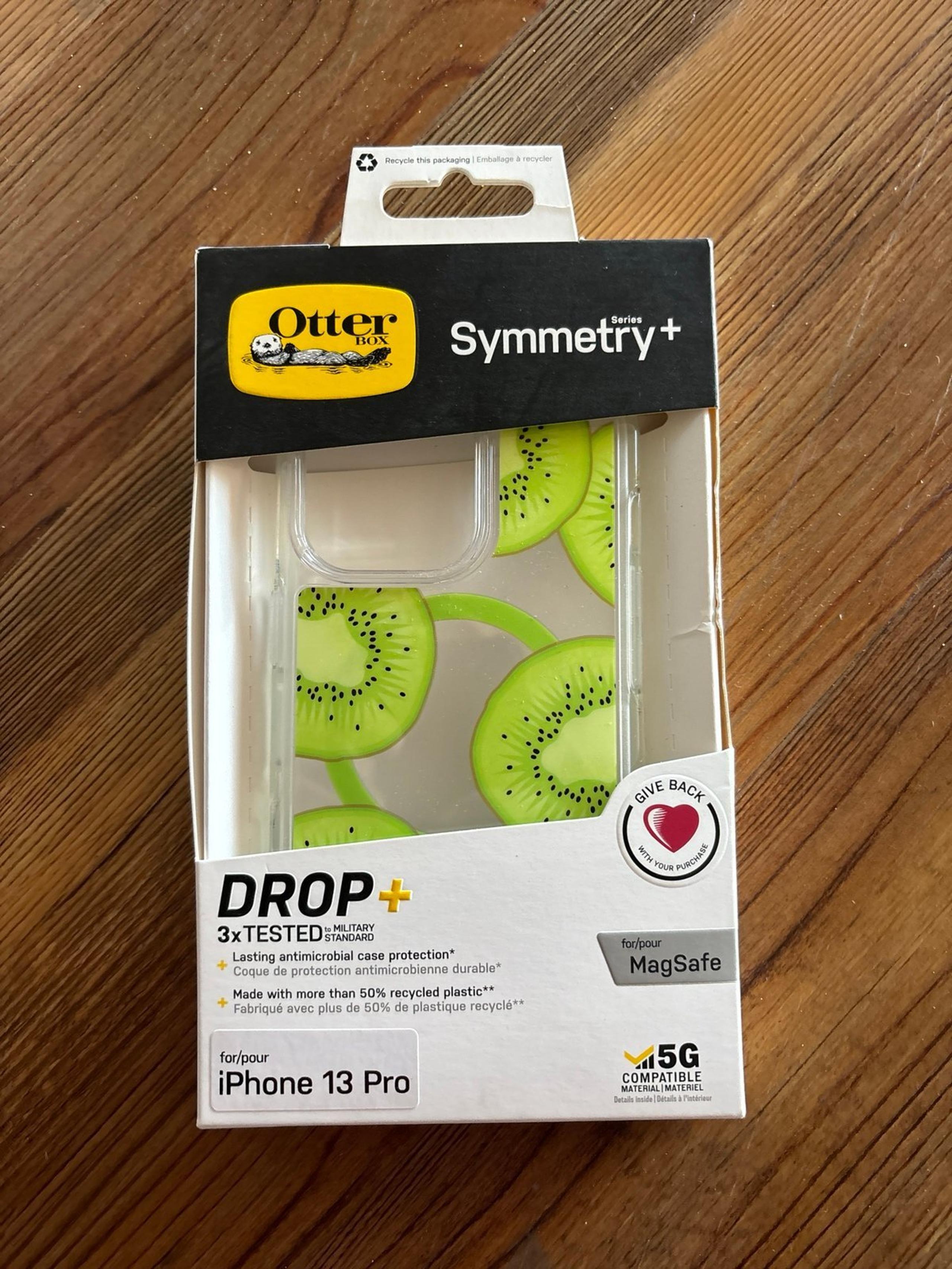 OTTERBOX Symmetry Cell Phone Cover Case for Apple iPhone 13 Pro Kiwi