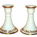 Lenox Eternal Christmas Candlesticks 4.5” Candle Holders Pair NWT