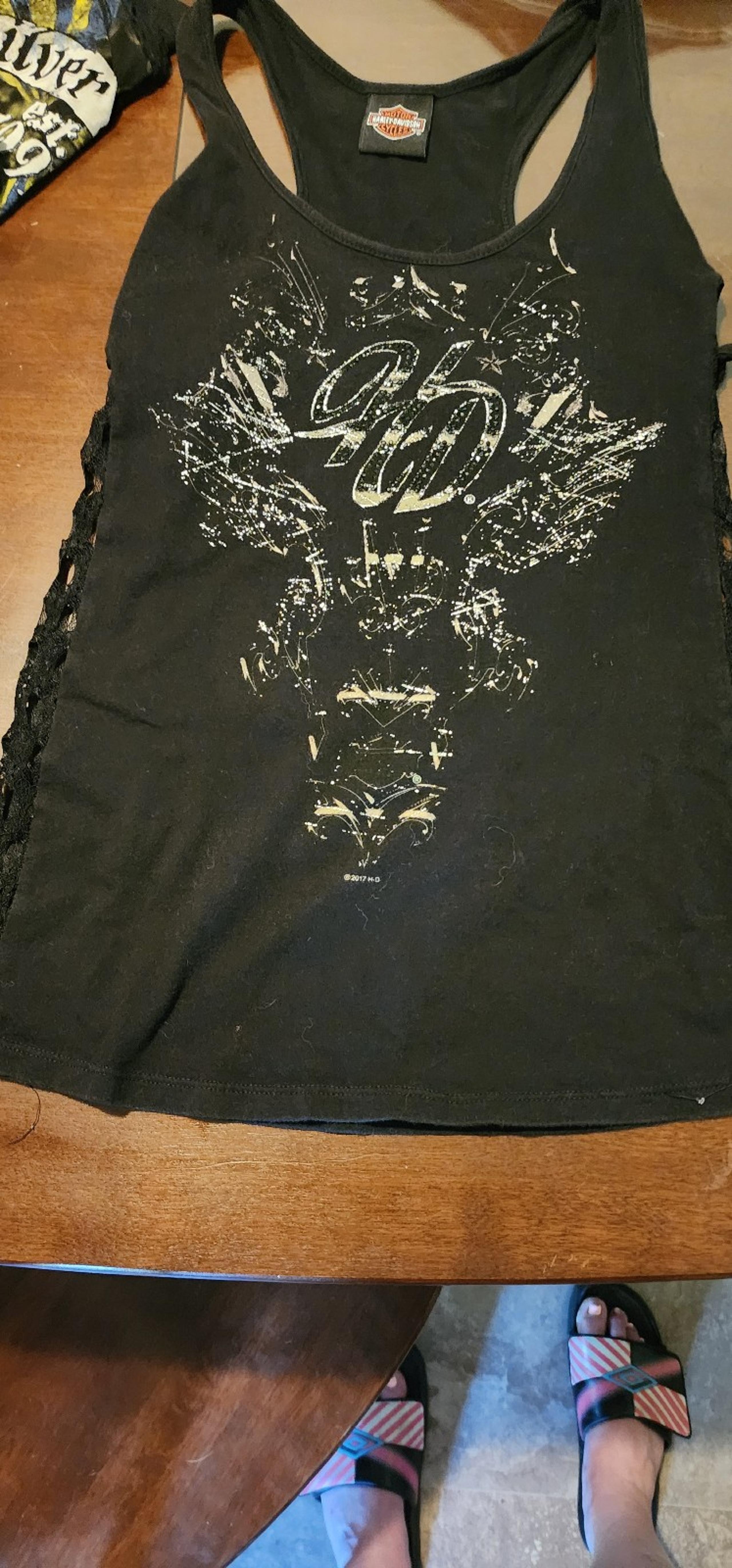 Womans harley tank top