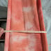 NWT MARC JACOBS Signet Tie Dye Canvas Tote Bag Melon