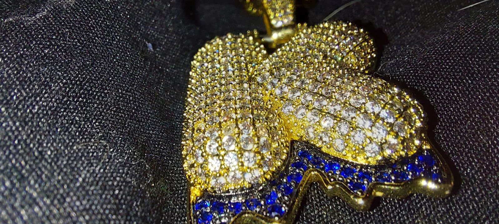 Iced out 2.8CT 7mm chain