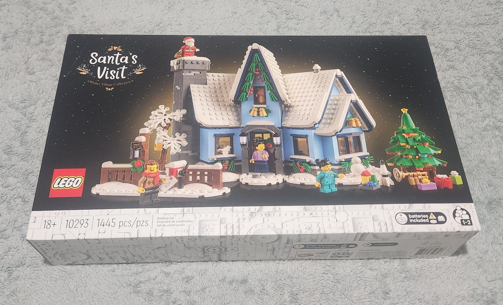 LEGO Icons: Santa’s Visit (10293) New Sealed Retired Christmas Set