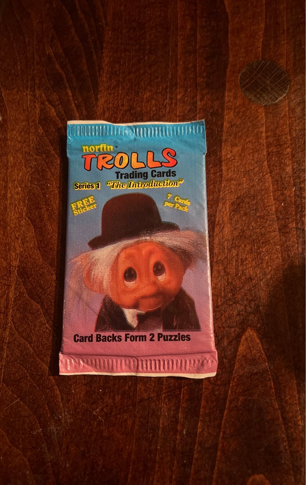 Trolls trading cards
