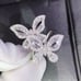 NEW 925 Silver Diamond Double Butterfly Ring