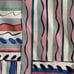 Vintage colorful abstract memphis modernist style curtain panel