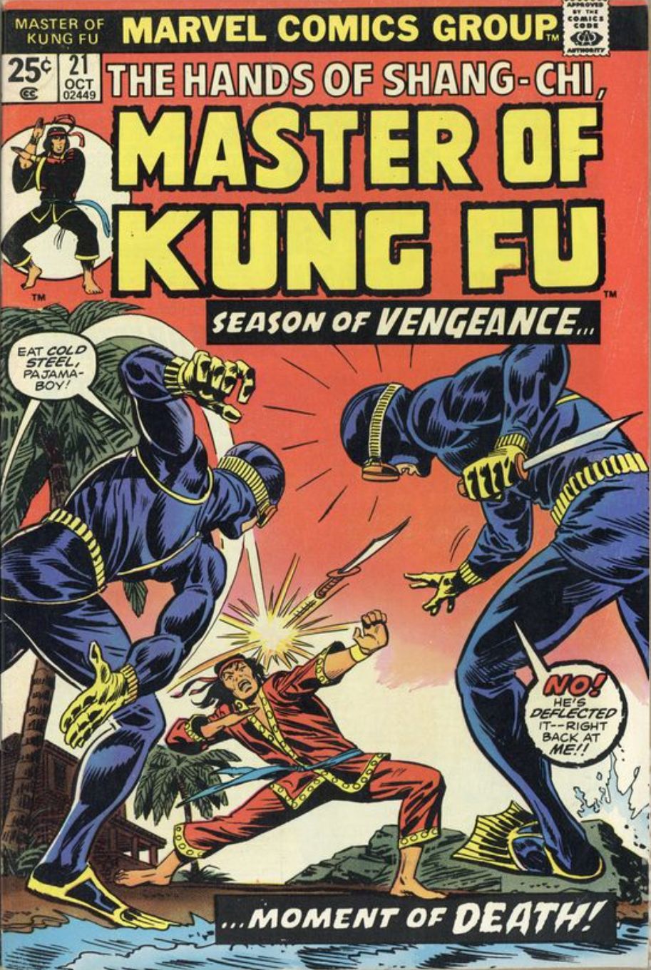 Master of Kung Fu (1974) Mark Jewelers #21MJ FN/VF 7.0