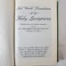 New World Translation Of The Holy Scriptures Green Hardcover 1961 Edition