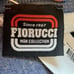 Fiorucci Sweatshirt Mens XL Blue Long Sleeve Spell Out Round Neck Retro