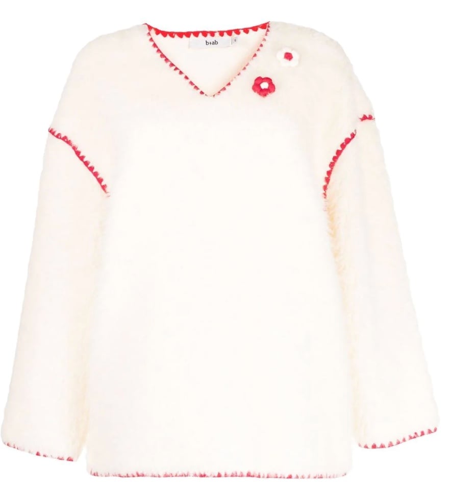 V-neck jumper