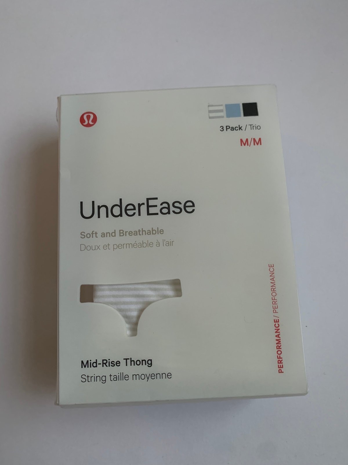 Lululemon underease thong 3 pack