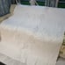 Vintage 65 X 80 Embroidered Multicolor Floral Cotton Tablecloth Pink Trim