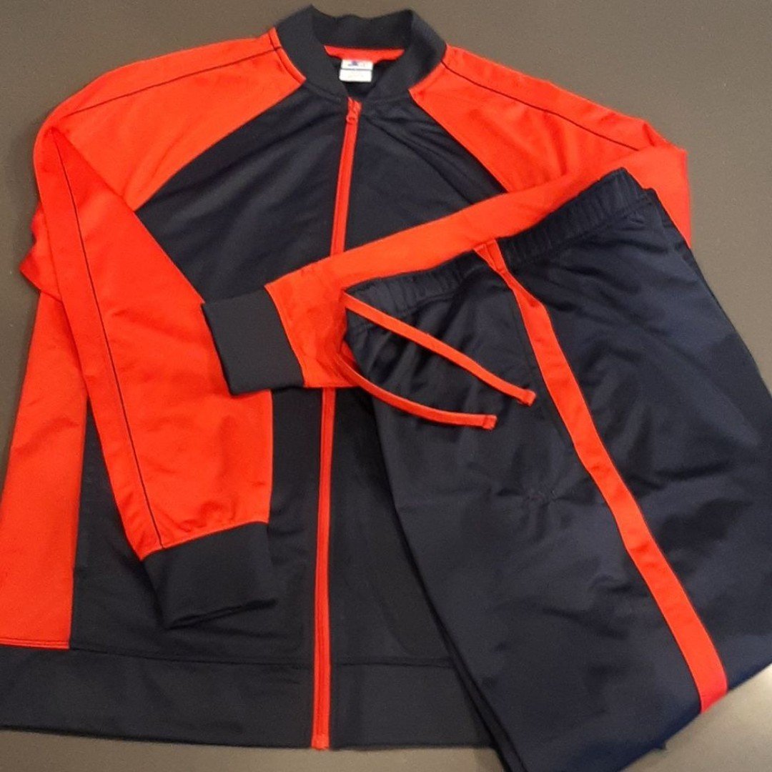 Starter Navy and Red Vintage Track Suit