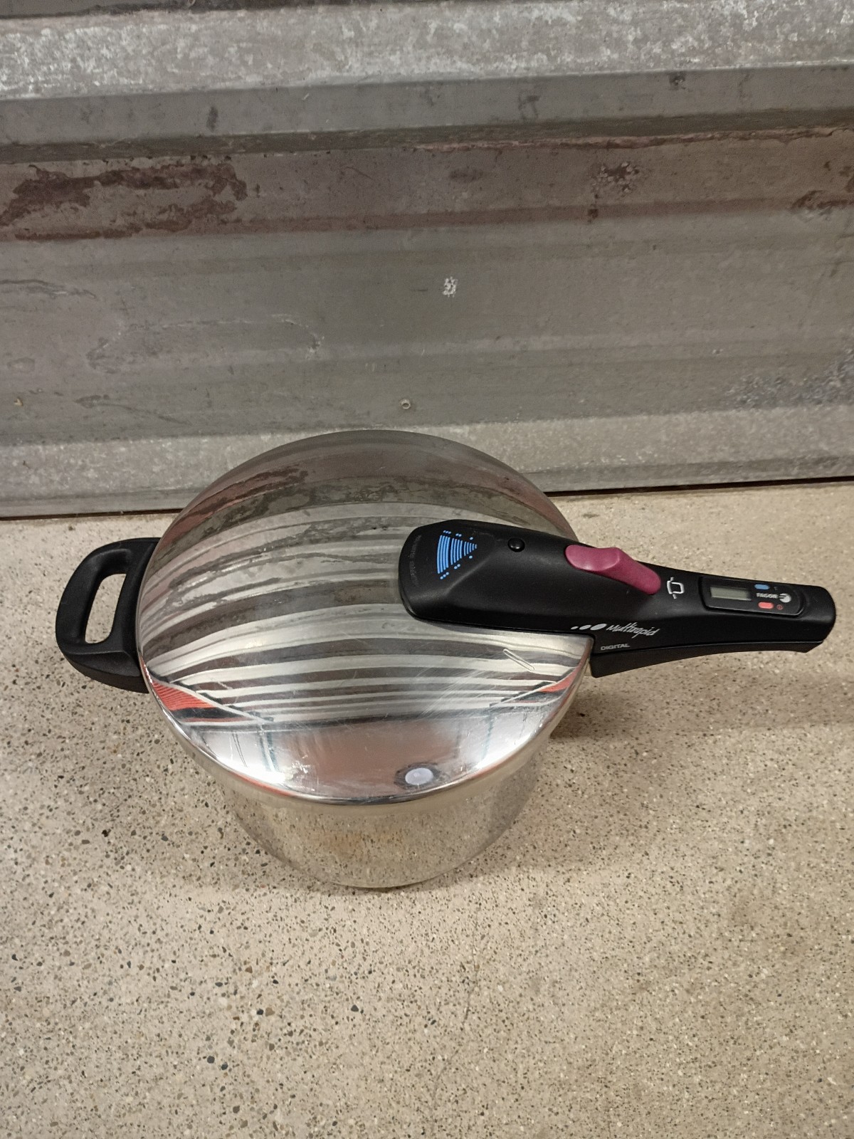 Fagor Pressure Cooker 6L Plaksteel Inox 18/10 Stainless Steel Steamer Spain NICE