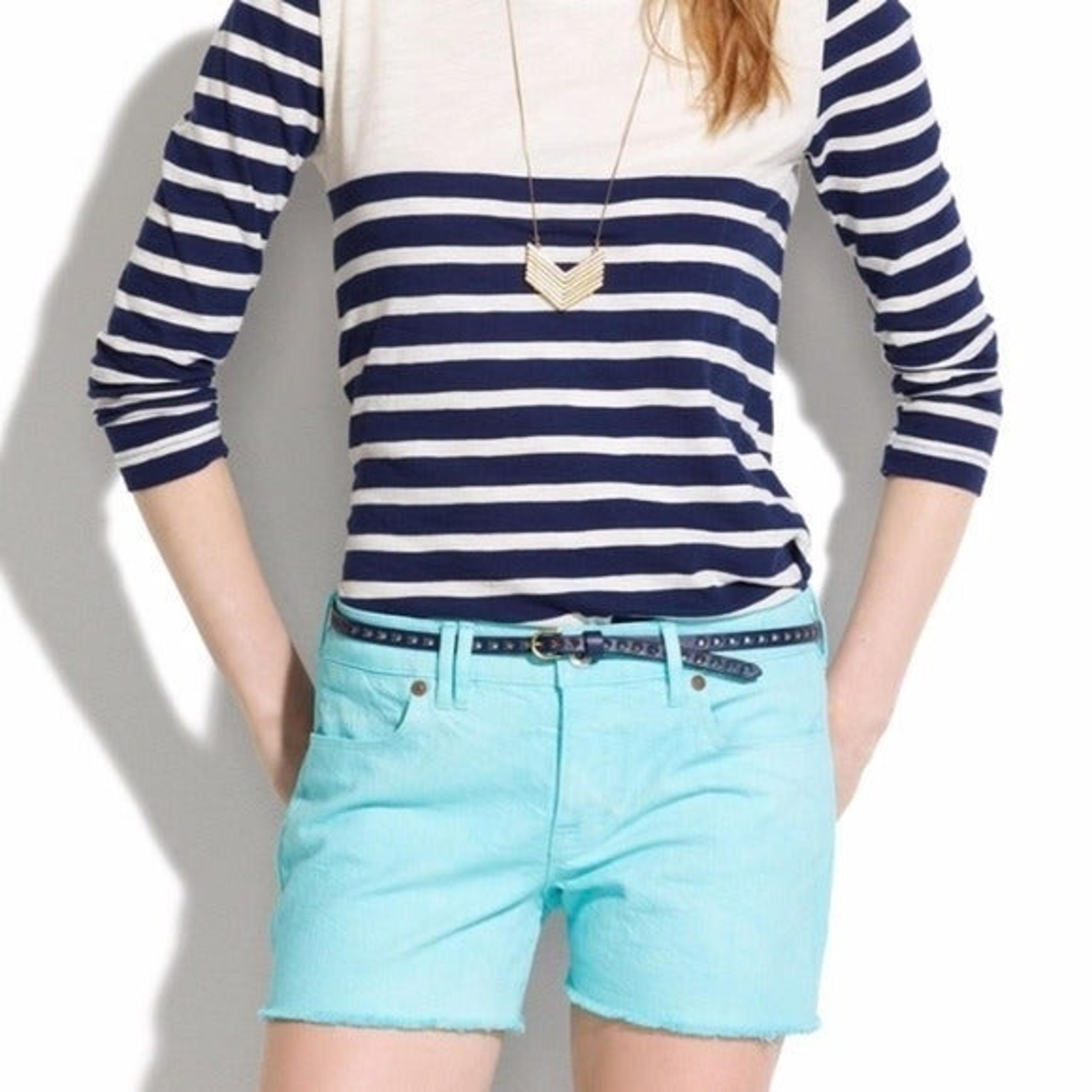 EUC Madewell Cutoff Jean Shorts 29 Blue