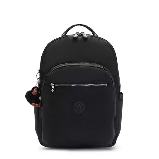 Kipling Seoul Extra Large 17 Laptop Backpack True Black XL