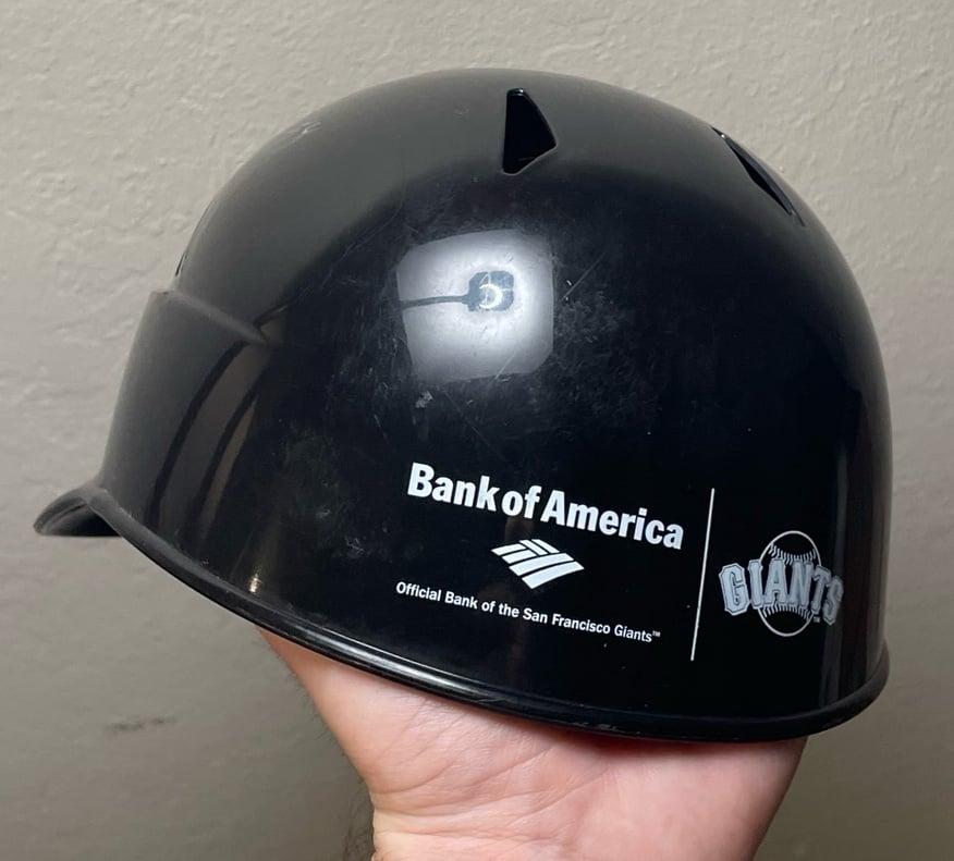 Matt Chapman Autographed Helmet San Francisco Giants Authentic - detail