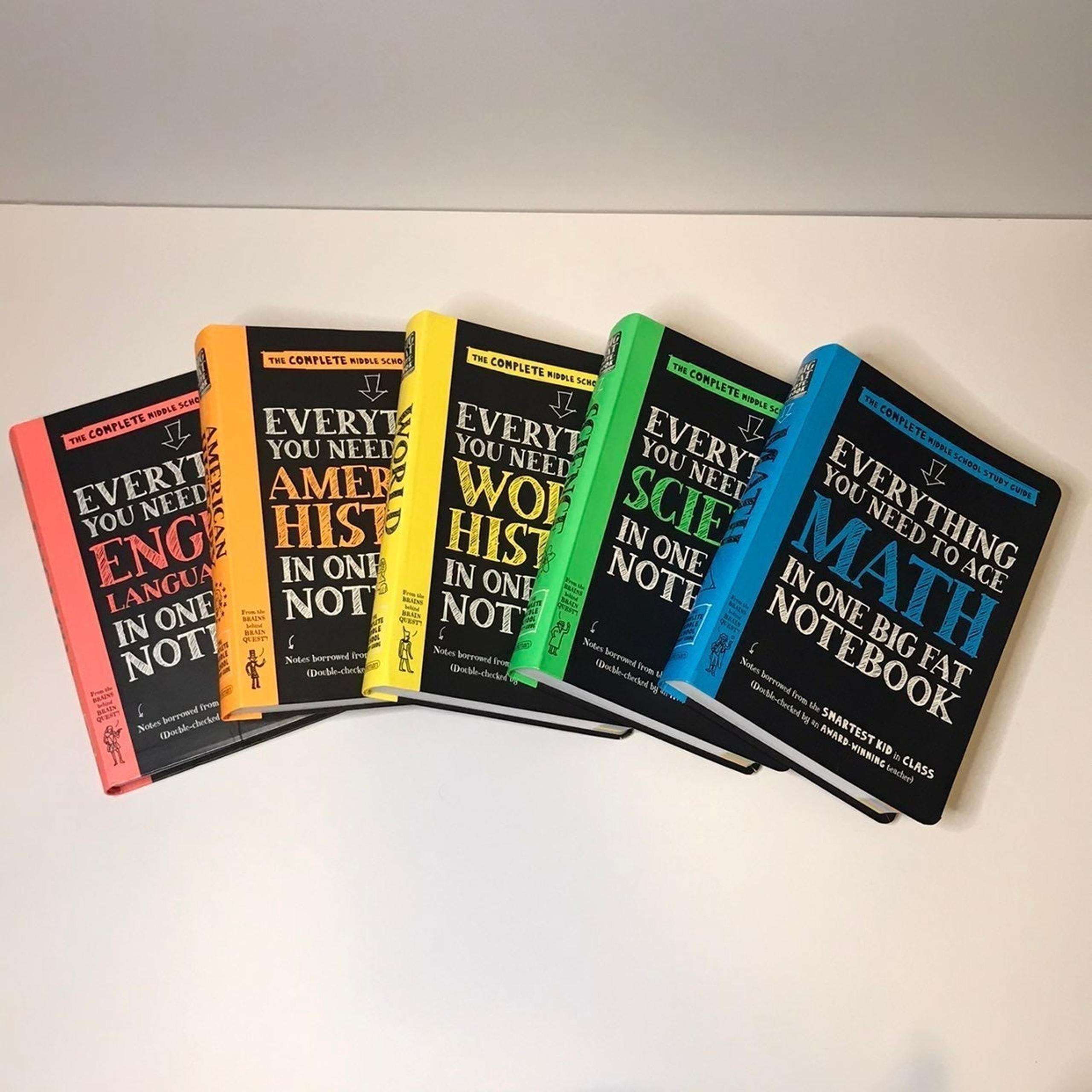 Book lot Complete Middle School Study