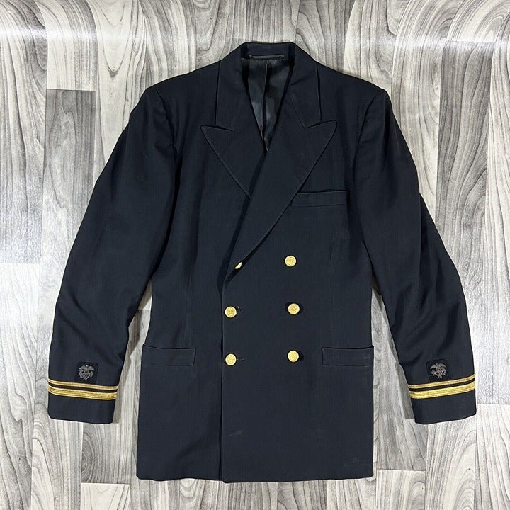 00s Archive Military Jacket with Hood and Double Zip Gimmick