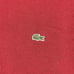 LACOSTE Mens XL FR 6 Vintage 90s Knit V Neck Sweater