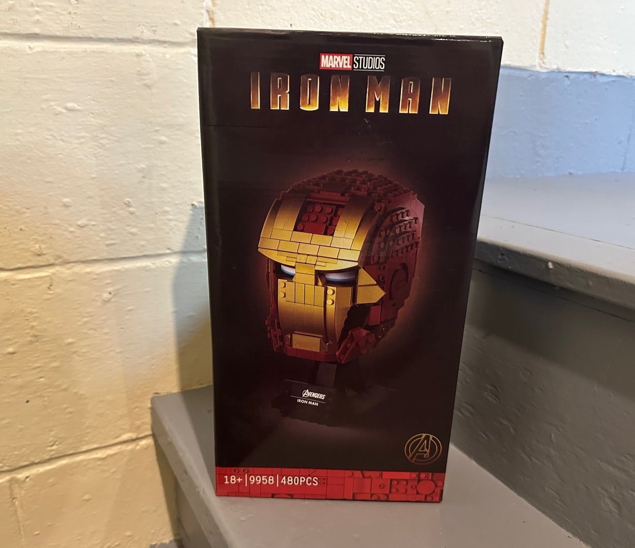 480 pcs Building blocks with box Super Heroes Iron Man