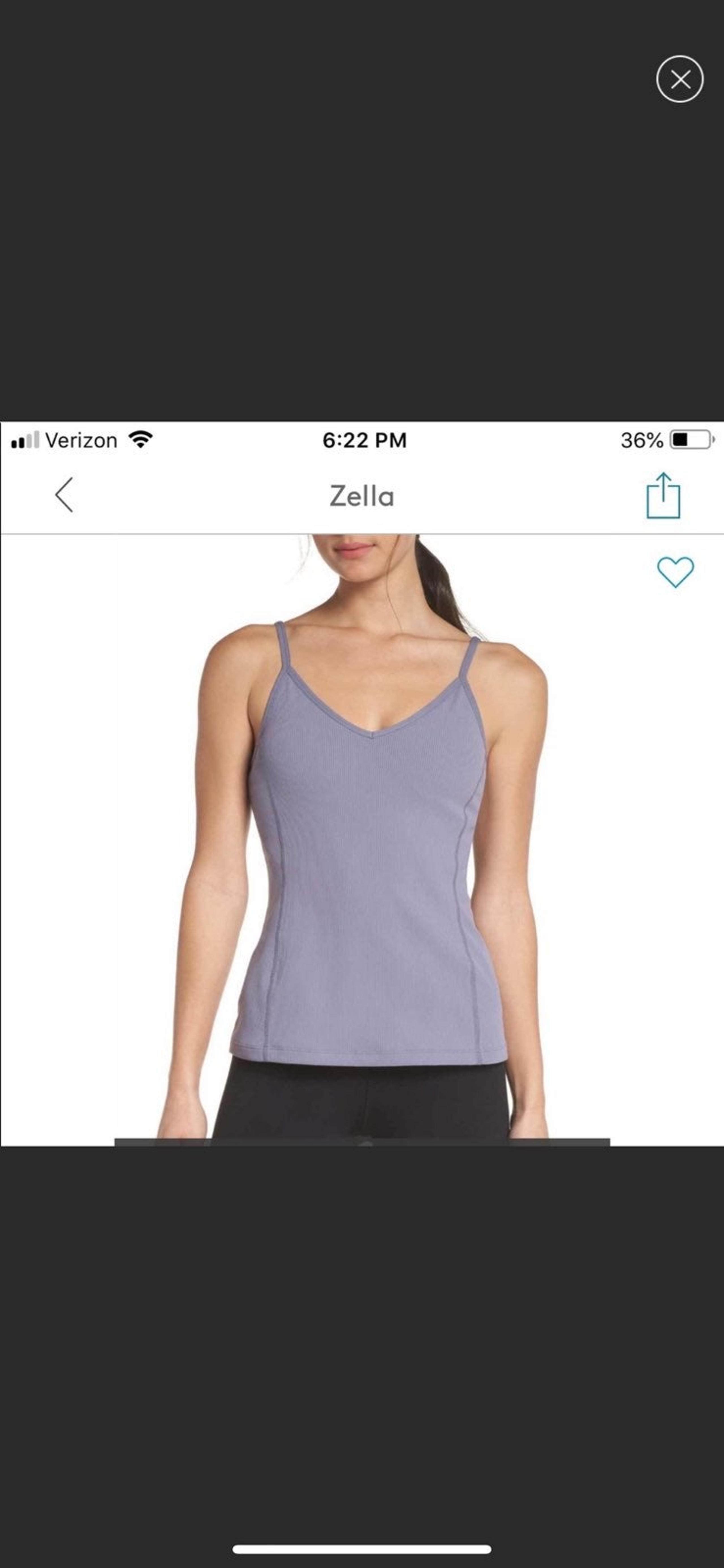 Zelka tank small nwt
