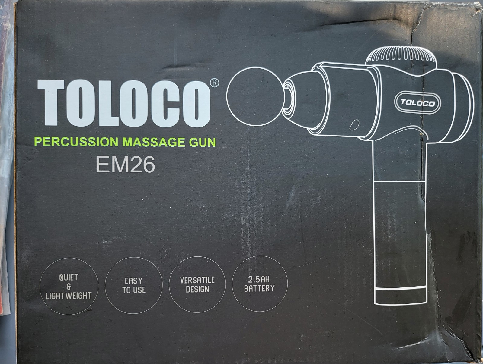 Deep Tissue Massage Gun Toloco Massage Gun Upgrade Percussion Muscle Massage Gun