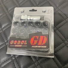 20PCs Black GodSL Style Allen Key Lug Nuts M12x1.5 New