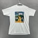 Vintage HANES FIFTY FIFTY T Shirt Men Large White Software Vendor Single Stitch