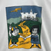 Vintage HANES FIFTY FIFTY T Shirt Men Large White Software Vendor Single Stitch