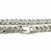 Hip Hop GOAT Bling Pendant & 12mm 18 Iced Box Lock Cuban Choker Chain Necklace