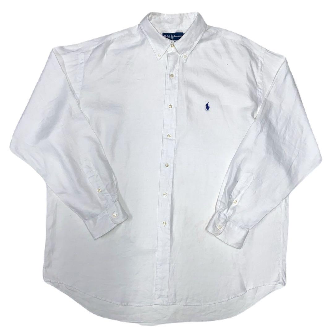 90's Ralph Lauren LINEN shirt