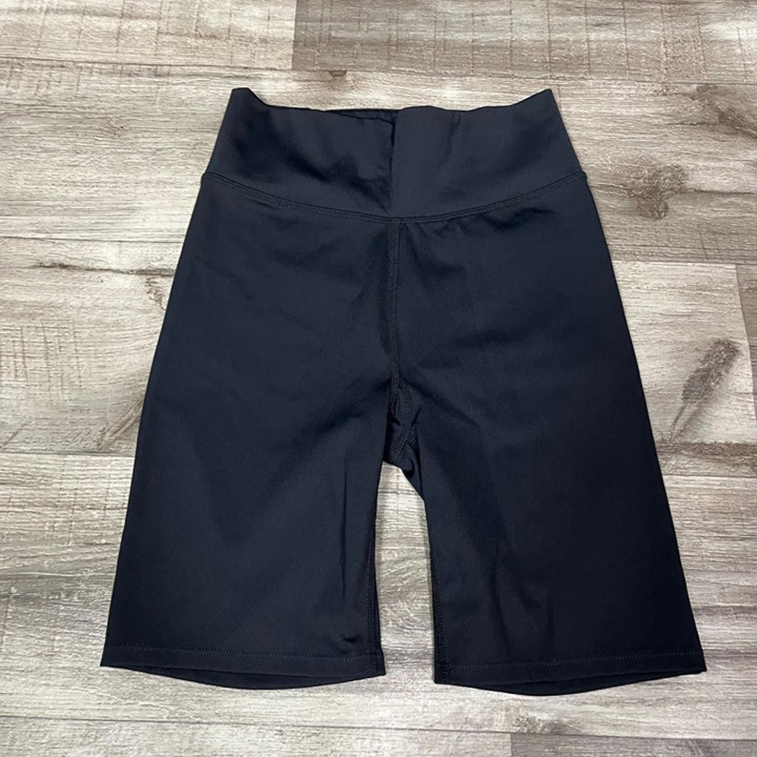 Madewell Athletic MDL Form High Rise Biker Shorts Black Women’s Size XS