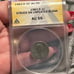 1983 D 1c struck on UNPLATED blank