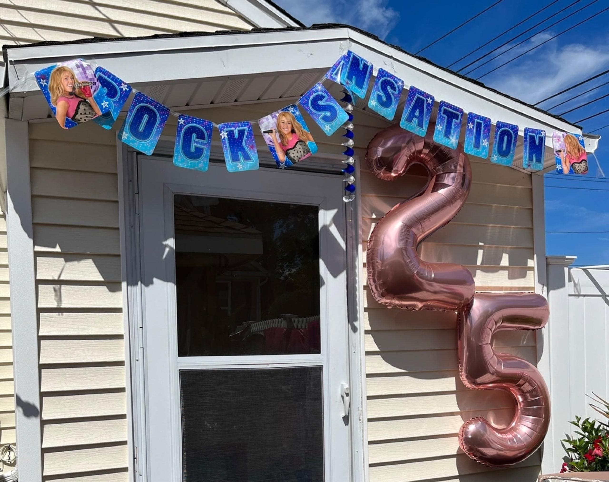 Hannah Montana Birthday Banner