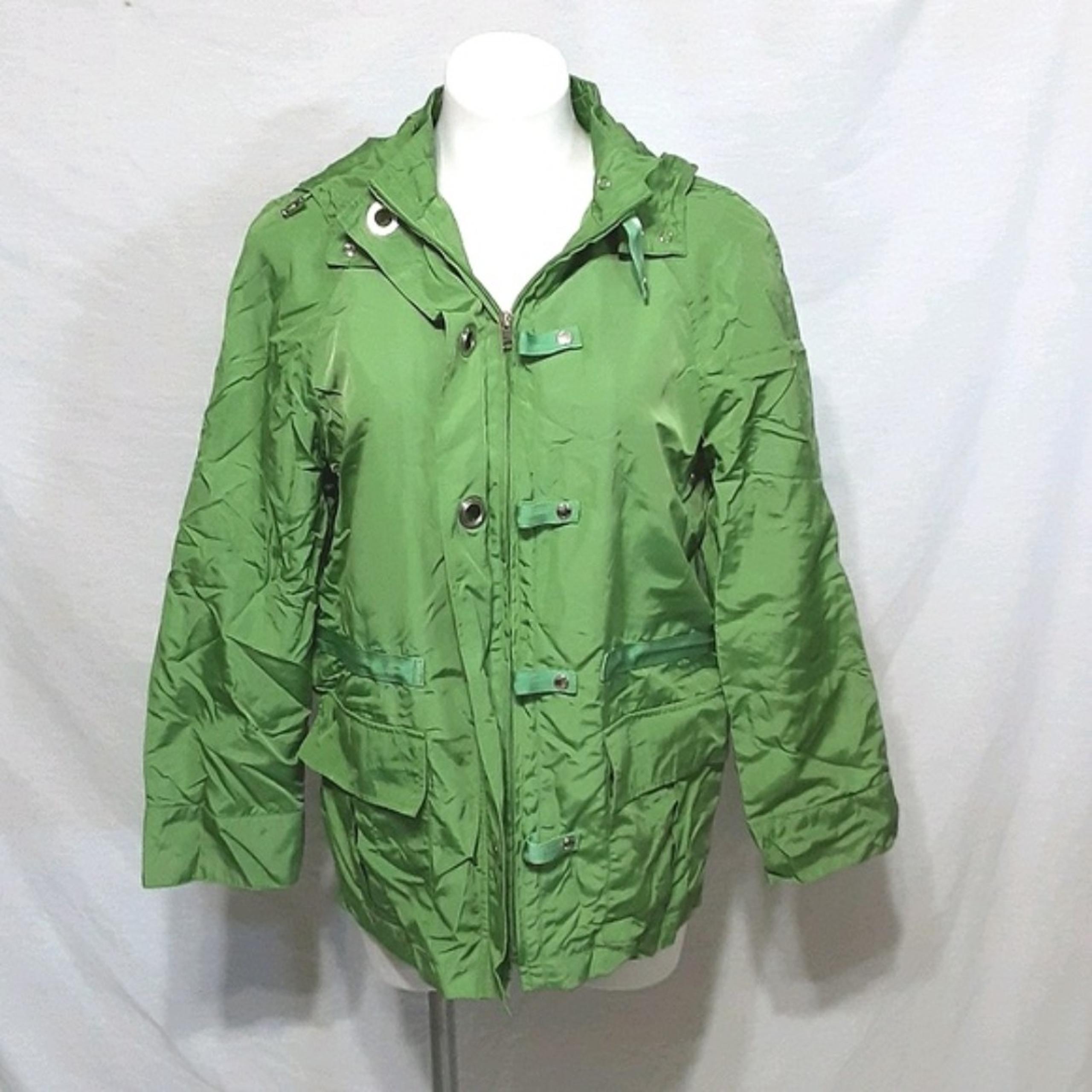 NEW Jones New York Signature Lightweight Windbreaker With Removable Hoodie Small