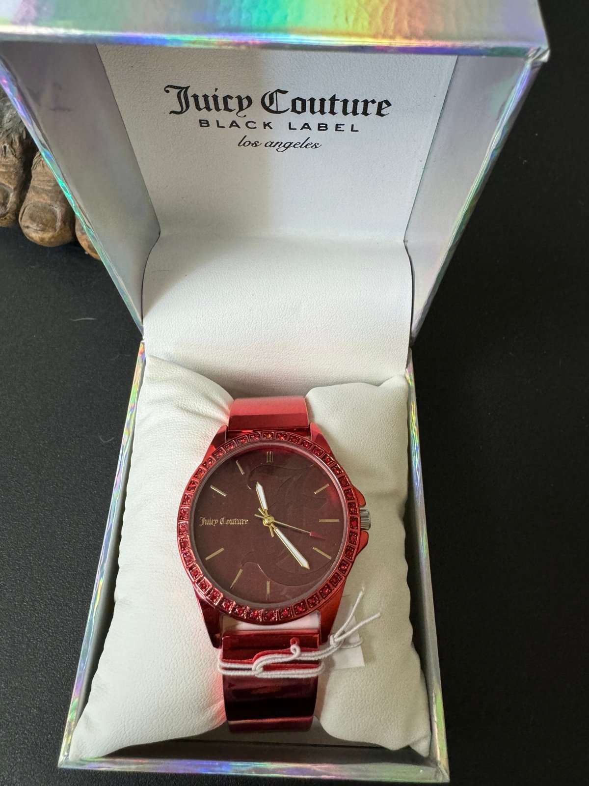 Juicy Couture Black Label Red Watch