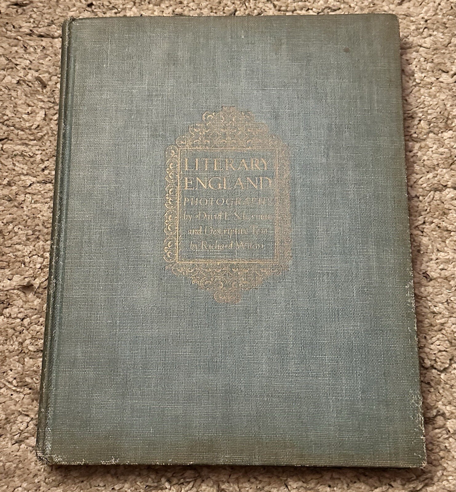 Literary England Photographs by David Scherman & Richard Wilcox 1944 HC Book
