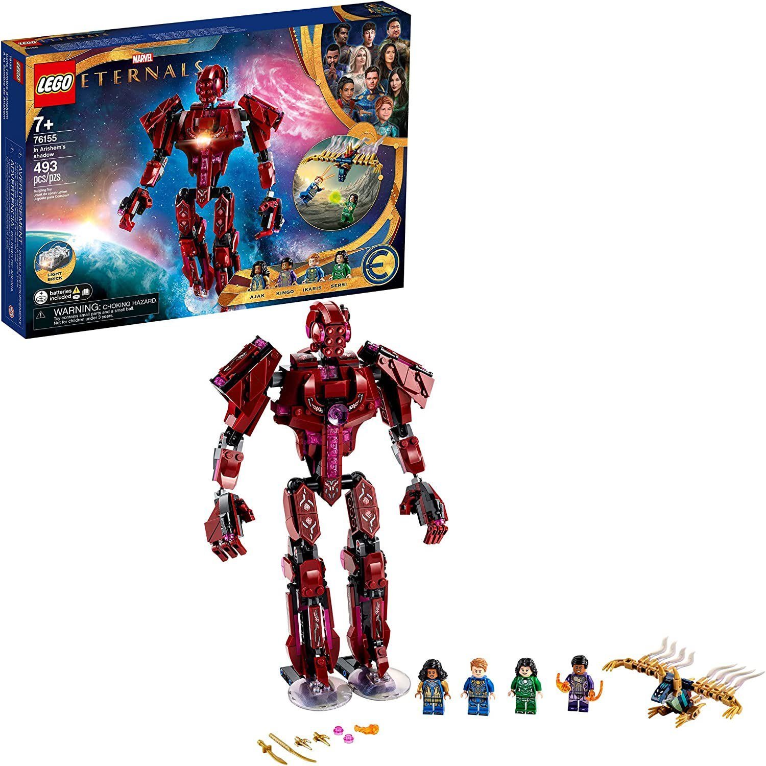 LEGO Marvel The Eternals in Arishem's Shadow 76155