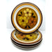 Chadds Ford Aloha Stoneware 10.5 Dinner Plates Bundle of 4