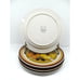 Chadds Ford Aloha Stoneware 10.5 Dinner Plates Bundle of 4