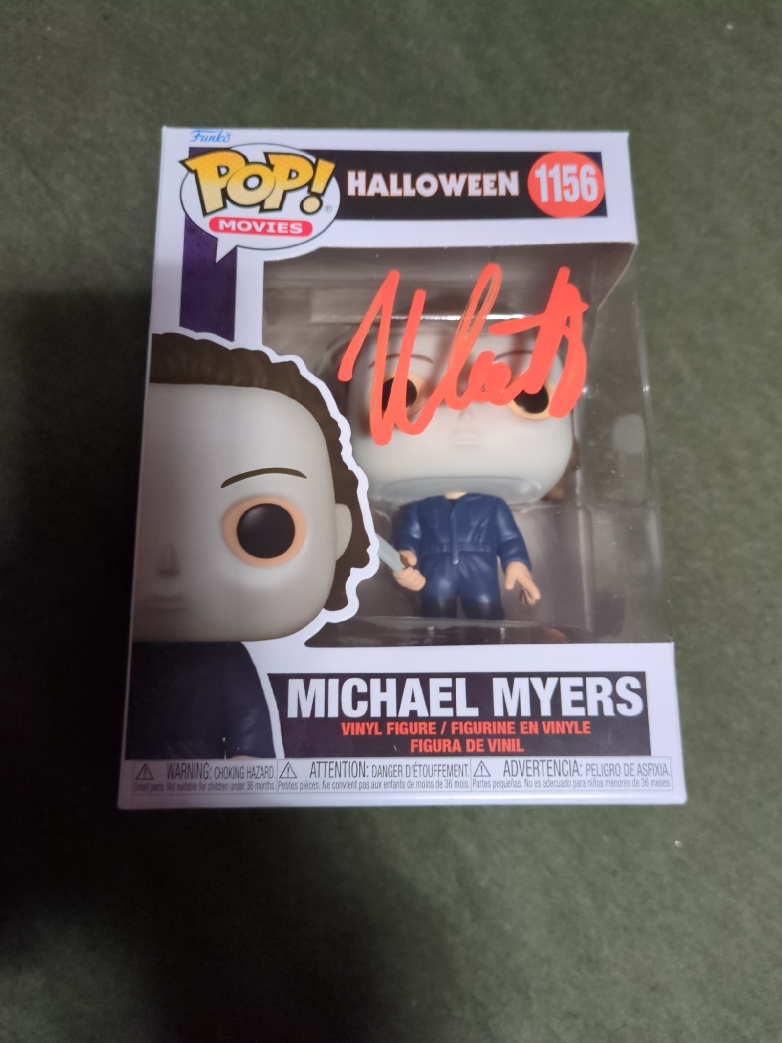 Funko Pop autograph Michael Myers